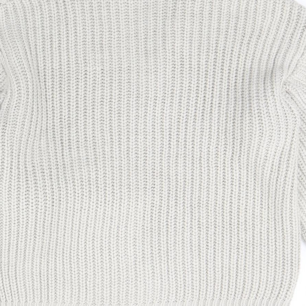 Zara Womens Beige   Cardigan Jumper Size M