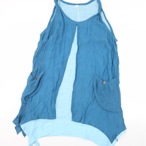 Preworn Womens Blue   Fit & Flare  Size S
