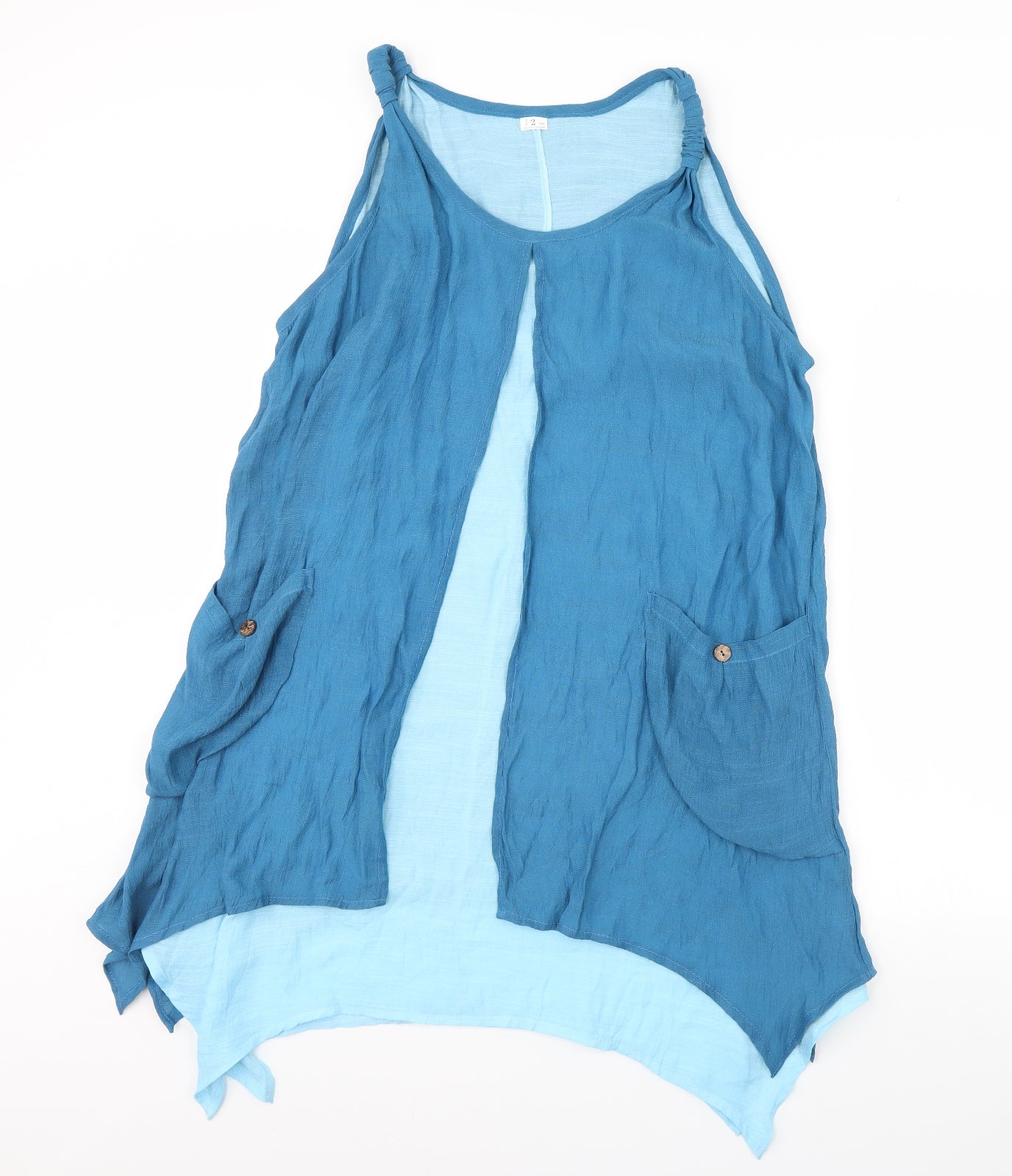 Preworn Womens Blue   Fit & Flare  Size S