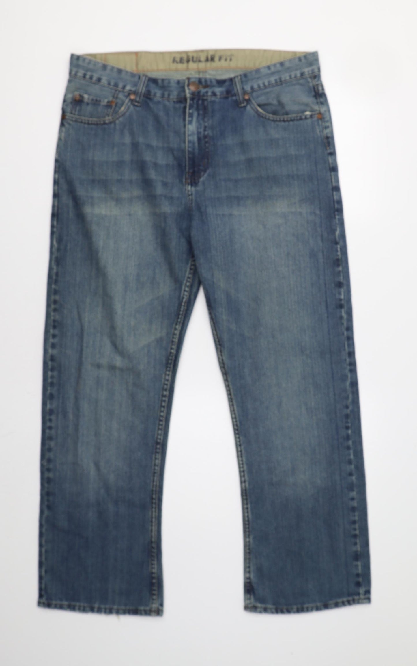 BHS Mens Blue   Bootcut Jeans Size 34 L30 in