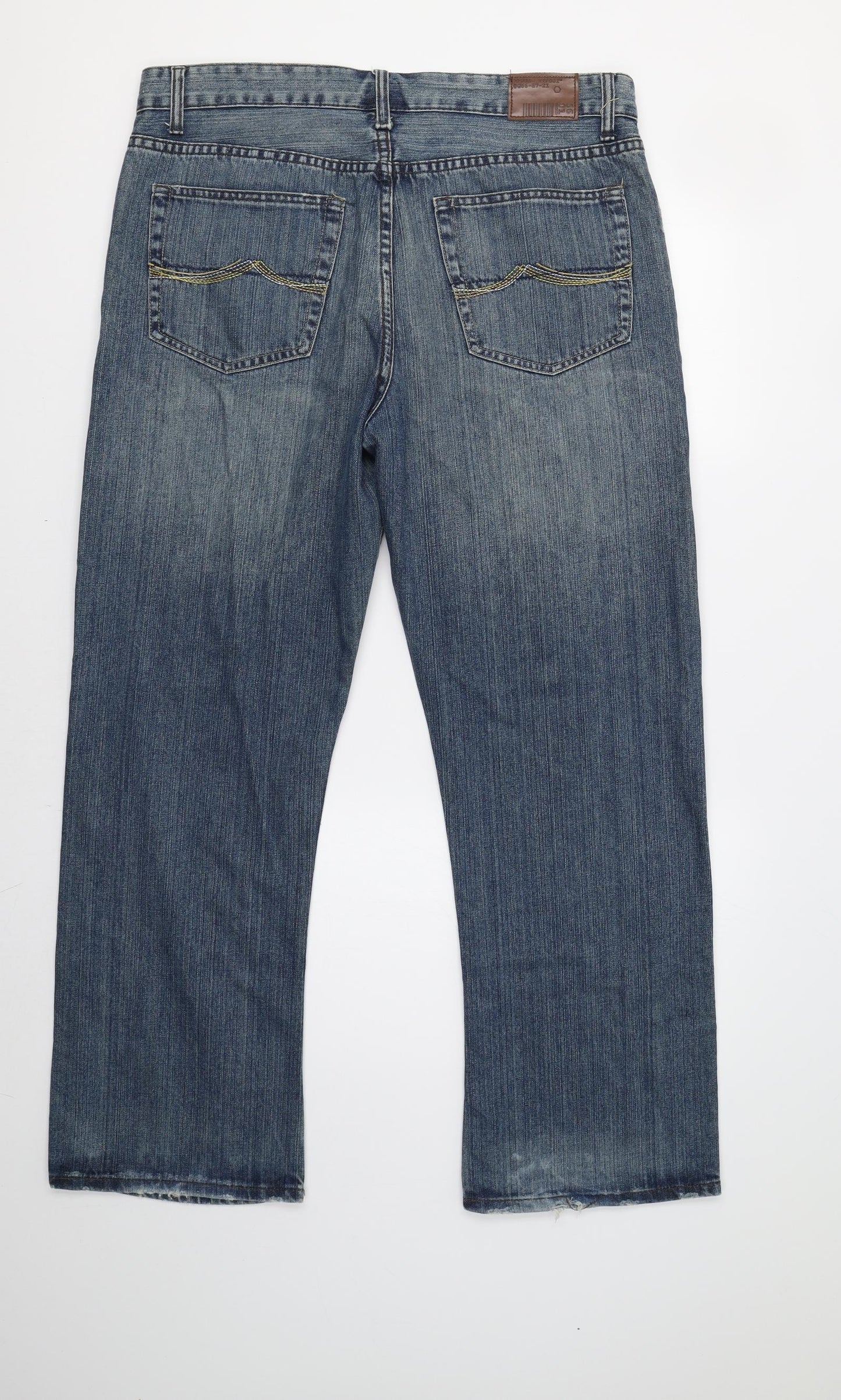 BHS Mens Blue   Bootcut Jeans Size 34 L30 in