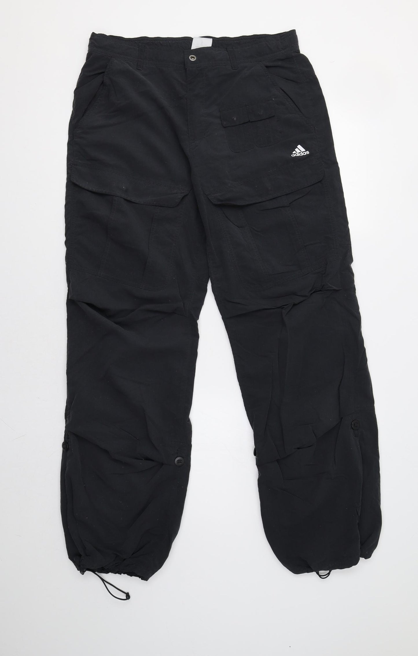 adidas Mens Black   Jogger Trousers Size M L31 in