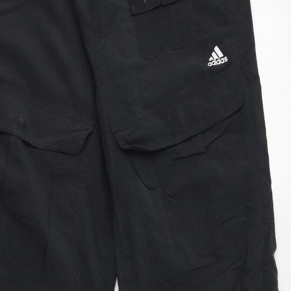 adidas Mens Black   Jogger Trousers Size M L31 in