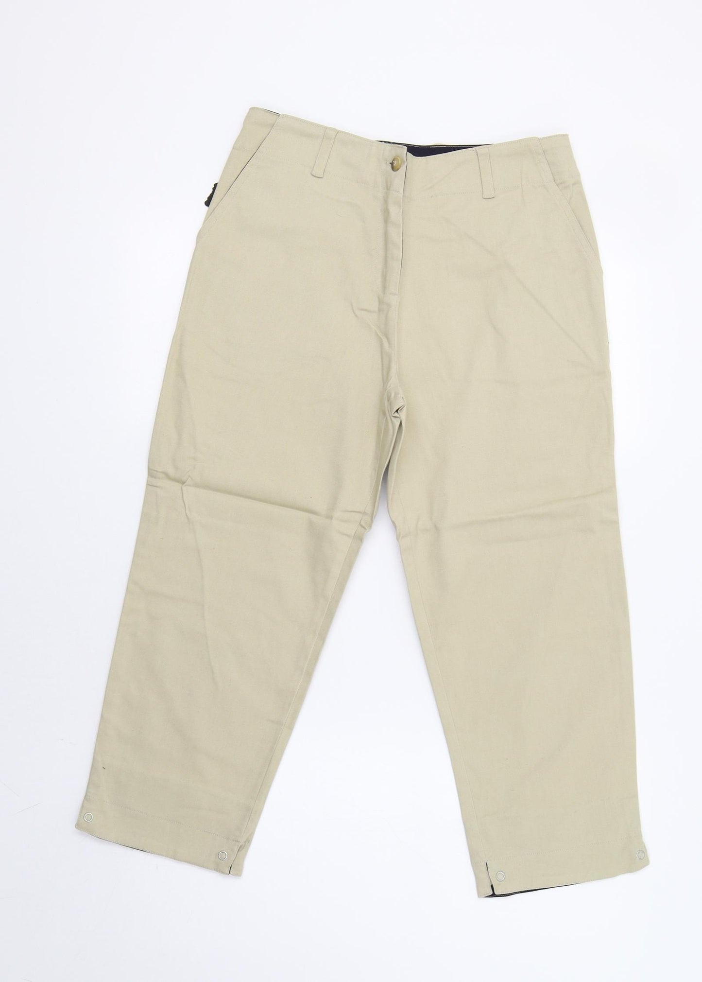 Moose Golf Womens Beige   Trousers  Size 12 L24 in - Golf Trousers