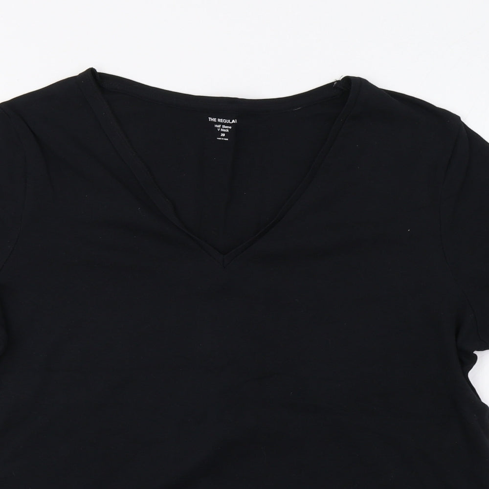 M&S Womens Black   Camisole Polo Size 20
