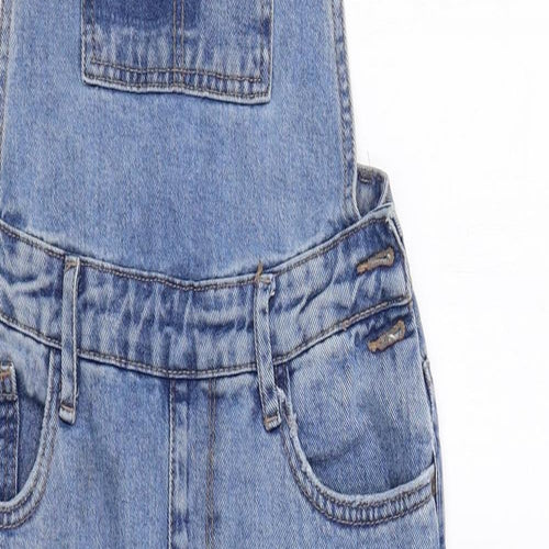 New Look Womens Blue   Dungarees Trousers Size 8 L26 in