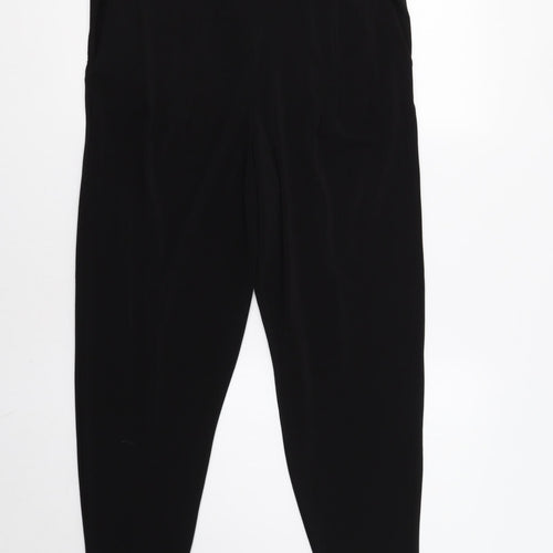 Cmd Womens Black   Jogger Trousers Size 14 L27 in