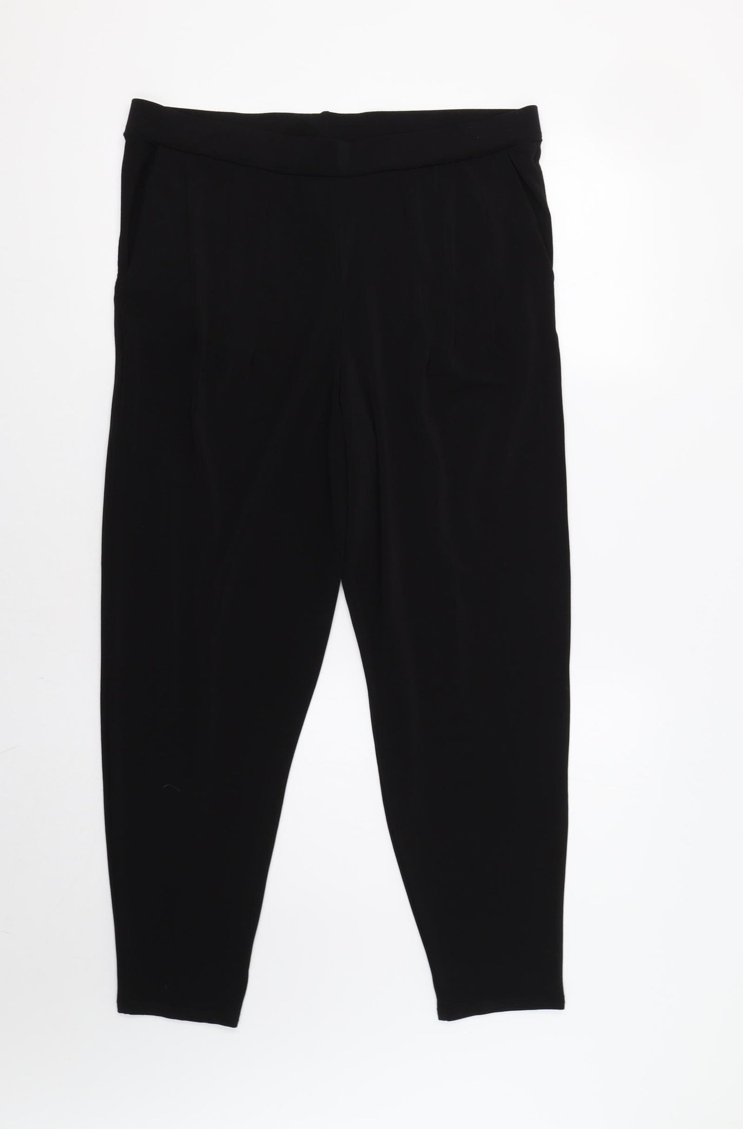 Cmd Womens Black   Jogger Trousers Size 14 L27 in