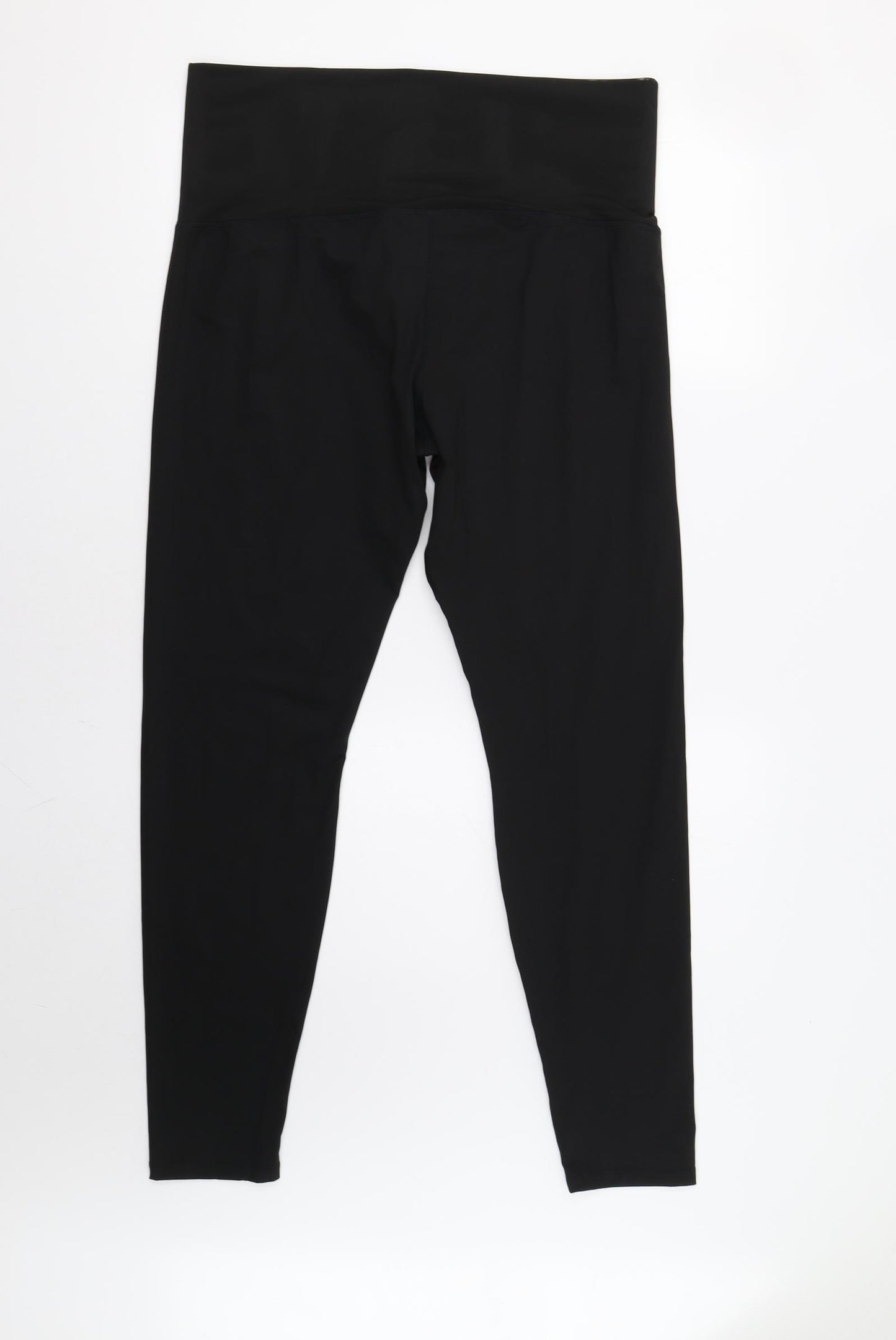 Preworn Womens Black   Compression Leggings Size 3XL L30 in
