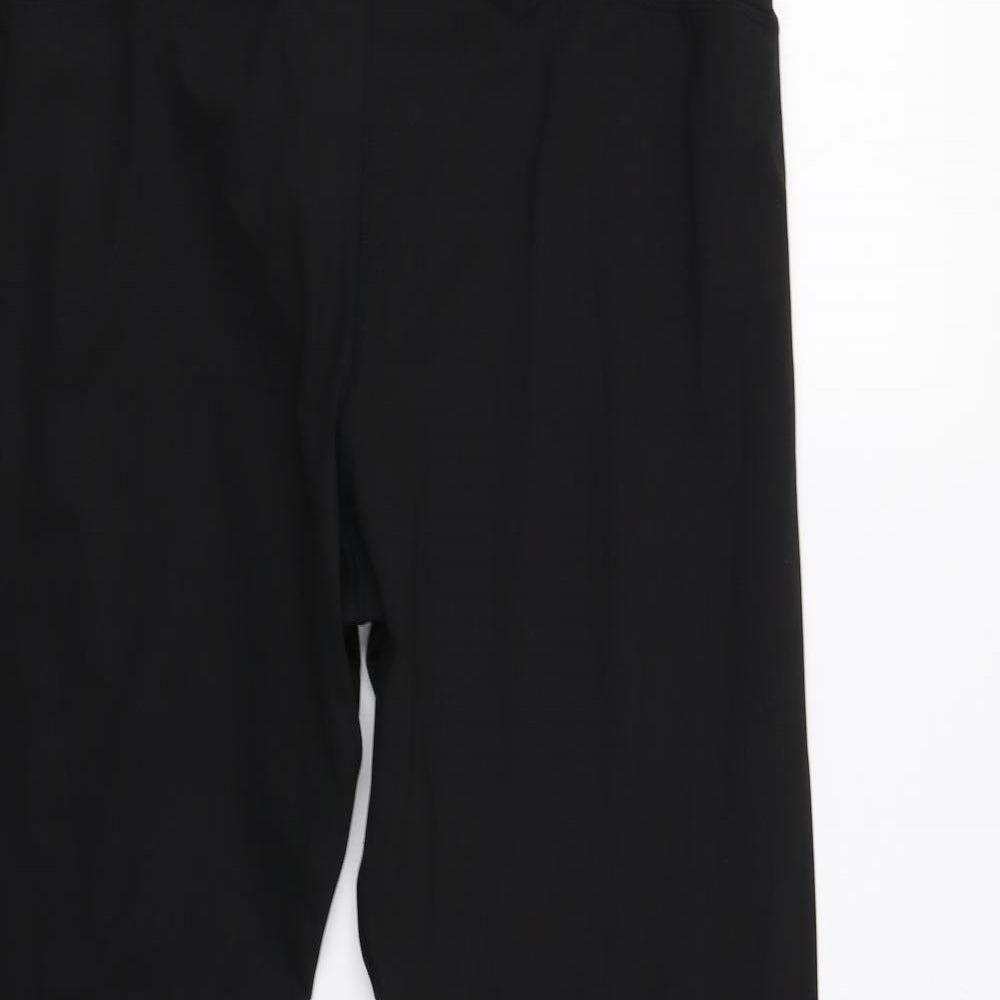 Preworn Womens Black   Compression Leggings Size 3XL L30 in