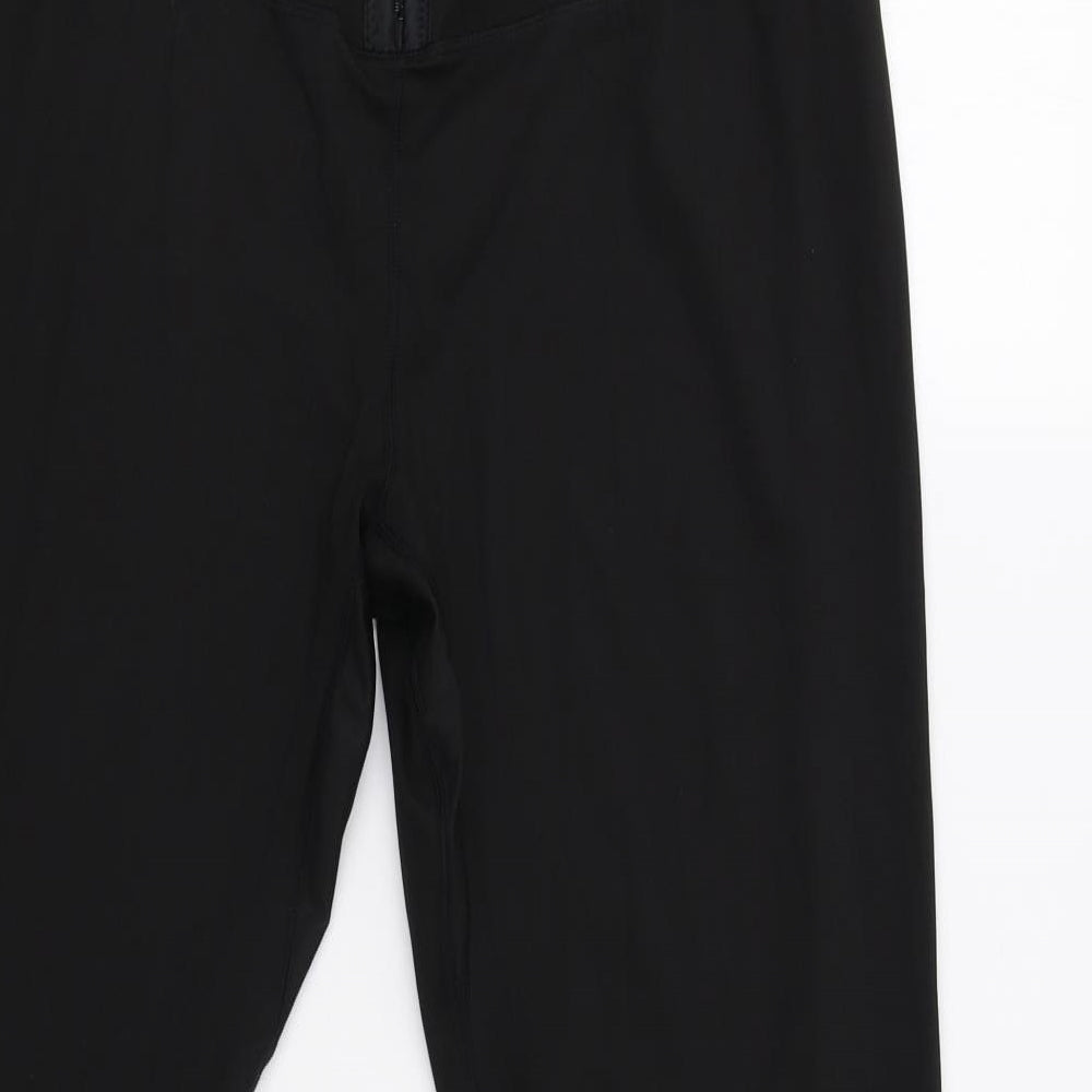 Preworn Womens Black   Compression Leggings Size 3XL L30 in
