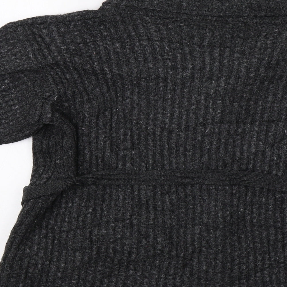 M&S Womens Grey   Cardigan Jumper Size 8