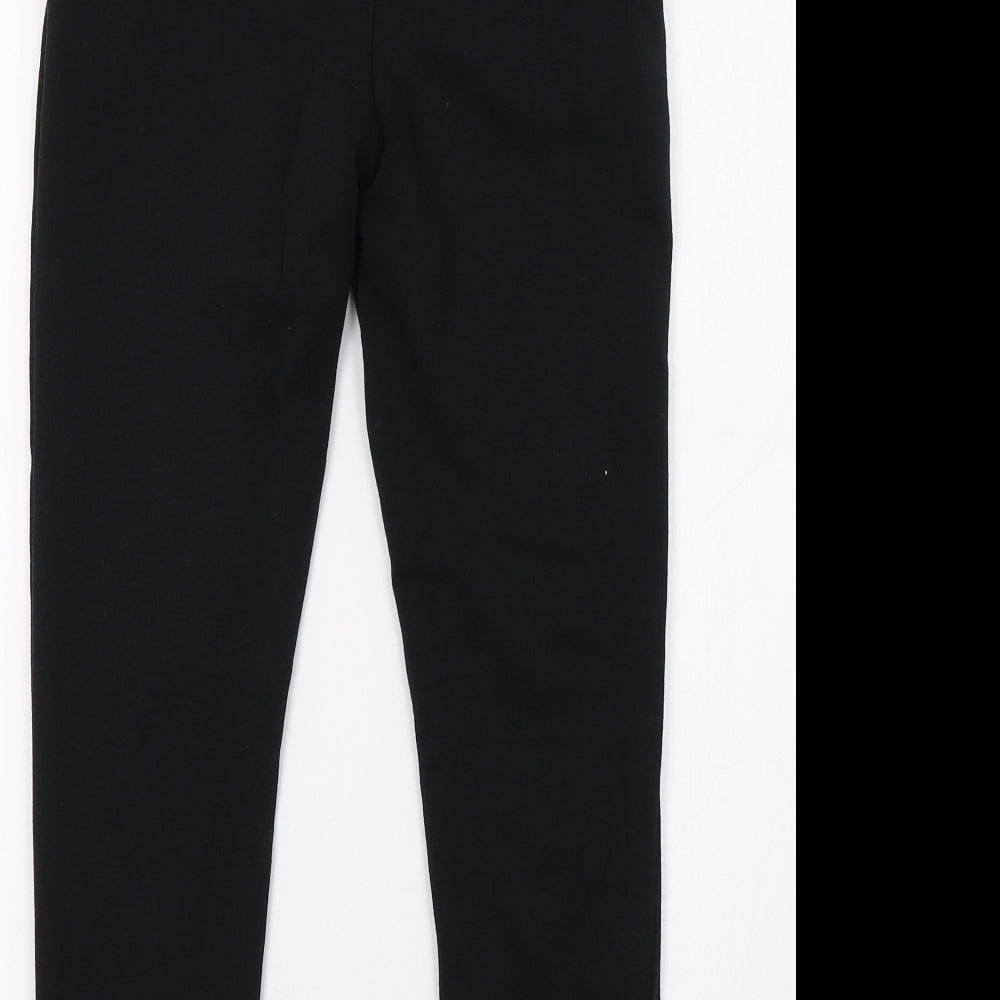George Boys Black   Jogger Trousers Size 9 Years