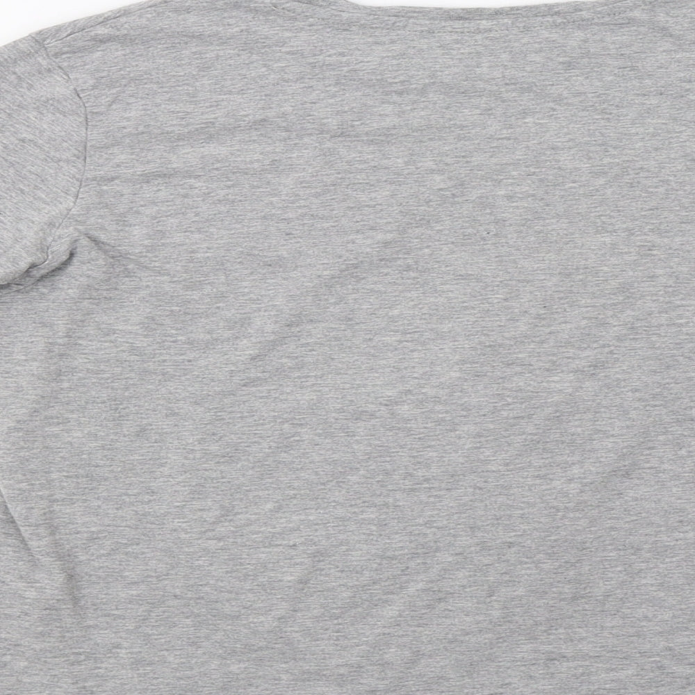 George Boys Grey   Basic T-Shirt Size 9-10 Years  - Football