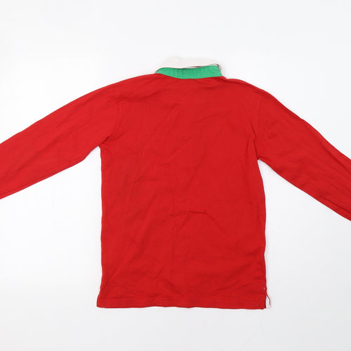 Urban Outlaws Boys Red   Basic Polo Size 11-12 Years  - Wales