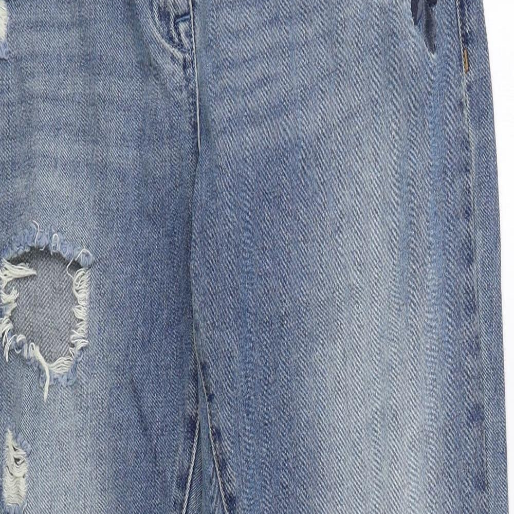 NEXT Womens Blue   Boyfriend Jeans Size 12 L31 in