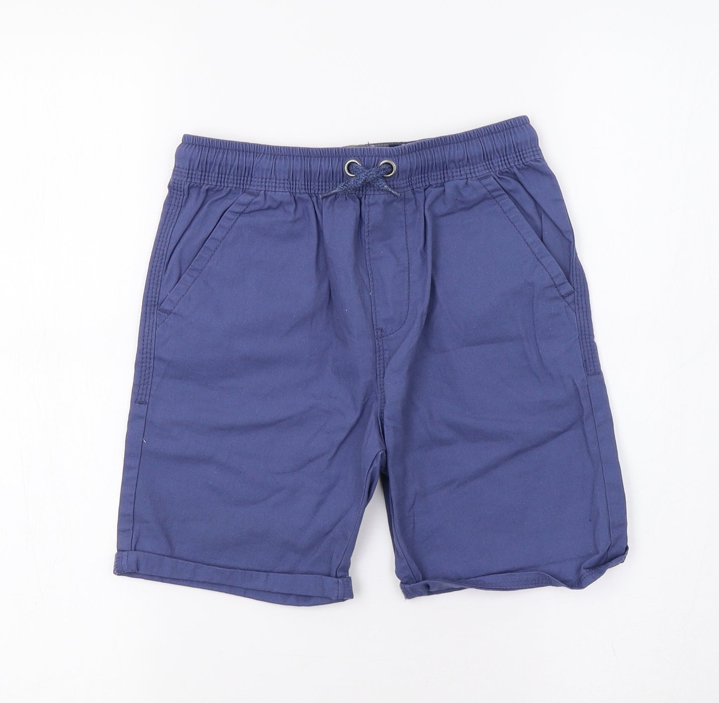 George Boys Blue   Chino Shorts Size 8-9 Years