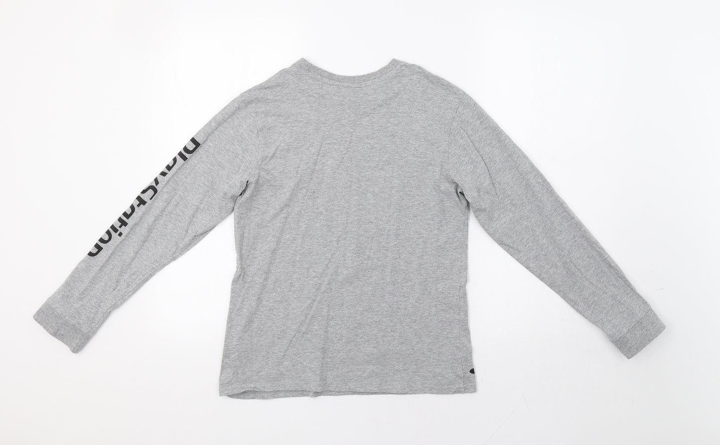 George Boys Grey   Basic T-Shirt Size 12 Years  - PlayStation