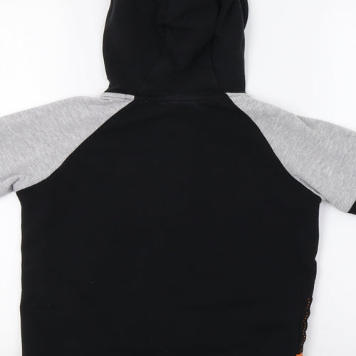 NERF Boys Black   Full Zip Hoodie Size 7-8 Years