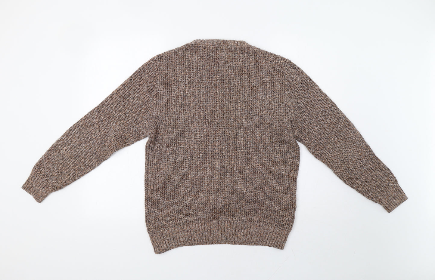 M&S Mens Brown   Pullover Jumper Size M