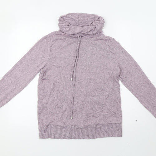 George Womens Purple   Pullover Sweatshirt Size 10