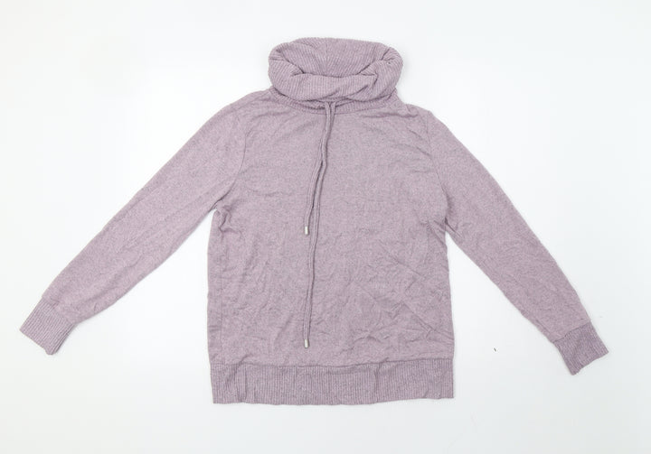 George Womens Purple   Pullover Sweatshirt Size 10