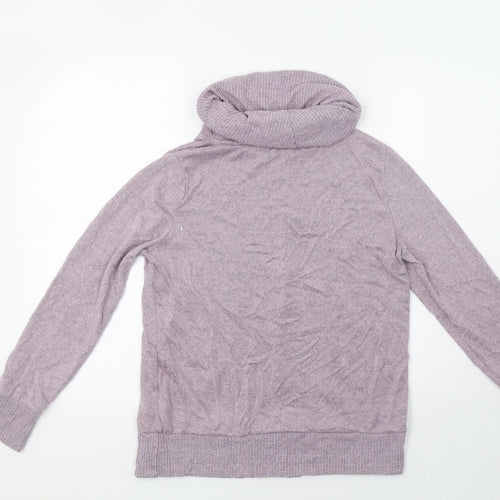 George Womens Purple   Pullover Sweatshirt Size 10