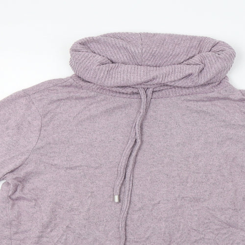 George Womens Purple   Pullover Sweatshirt Size 10