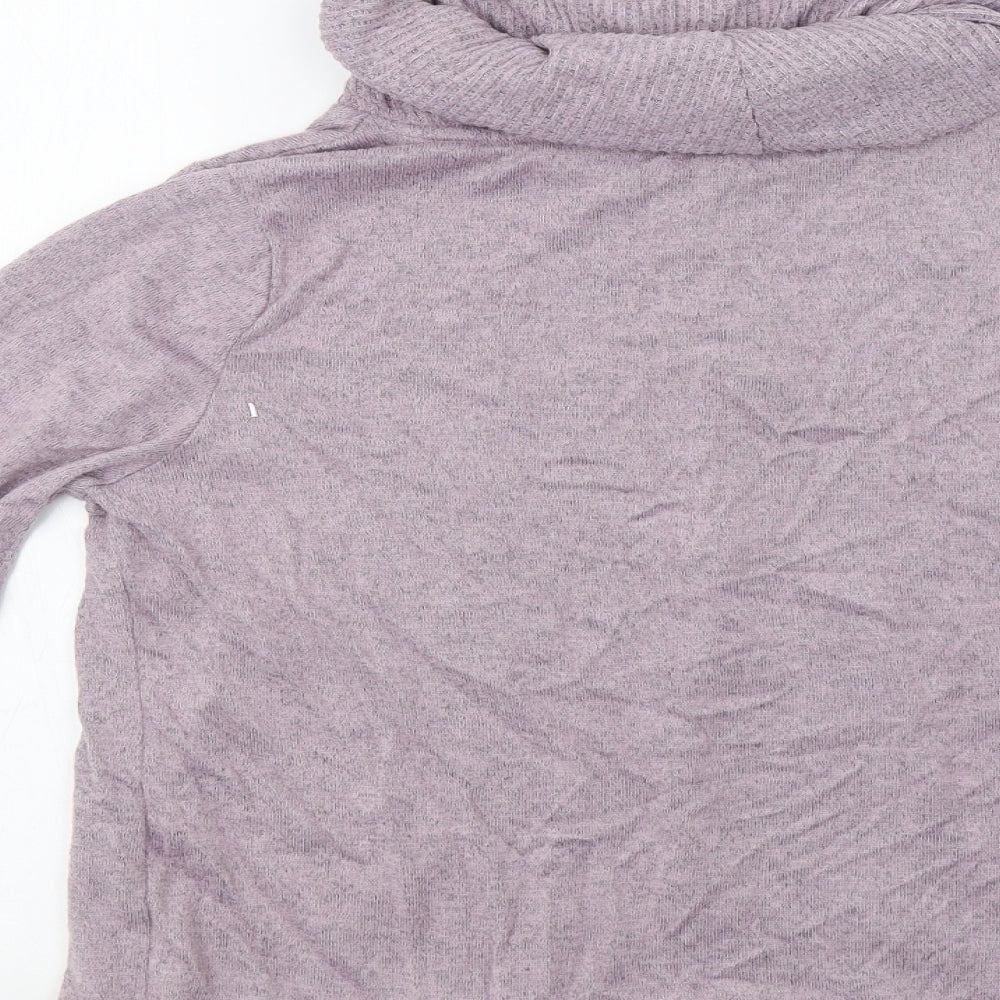 George Womens Purple   Pullover Sweatshirt Size 10