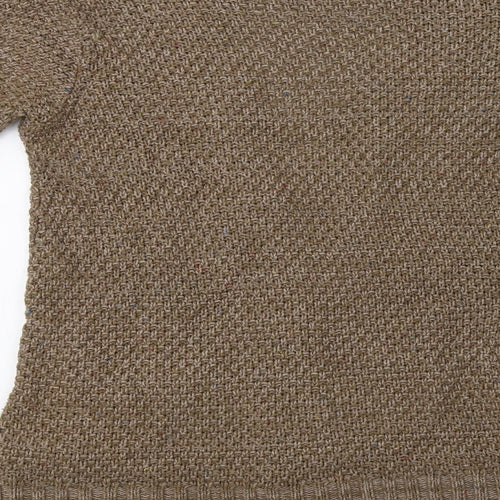Preworn Womens Brown   Cardigan Jumper Size S