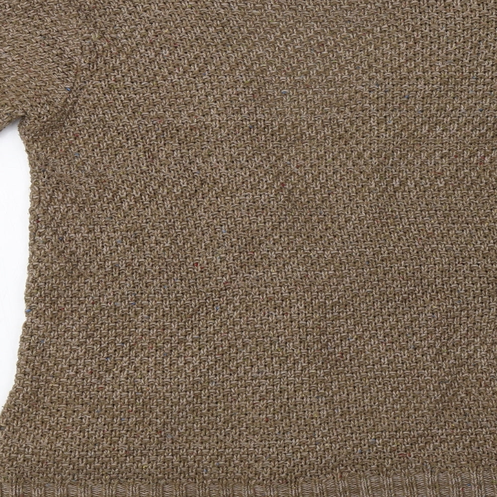 Preworn Womens Brown   Cardigan Jumper Size S