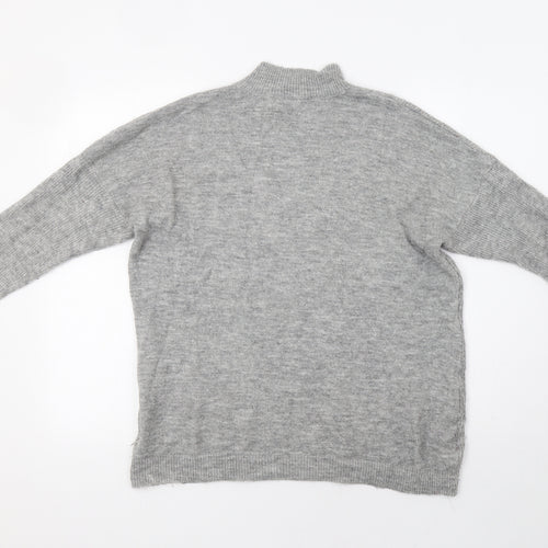 Peacocs Womens Grey   Pullover Jumper Size M