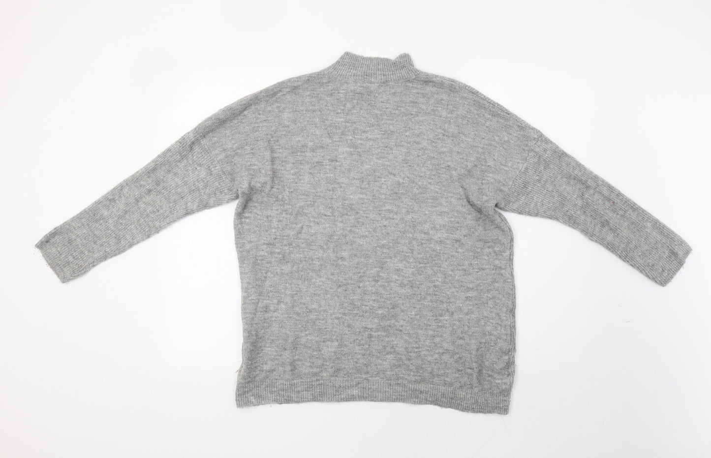 Peacocs Womens Grey   Pullover Jumper Size M