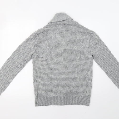 River Island Womens Grey   Cardigan Jumper Size S
