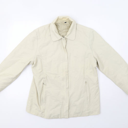 NuAge Womens Beige   Jacket  Size 12