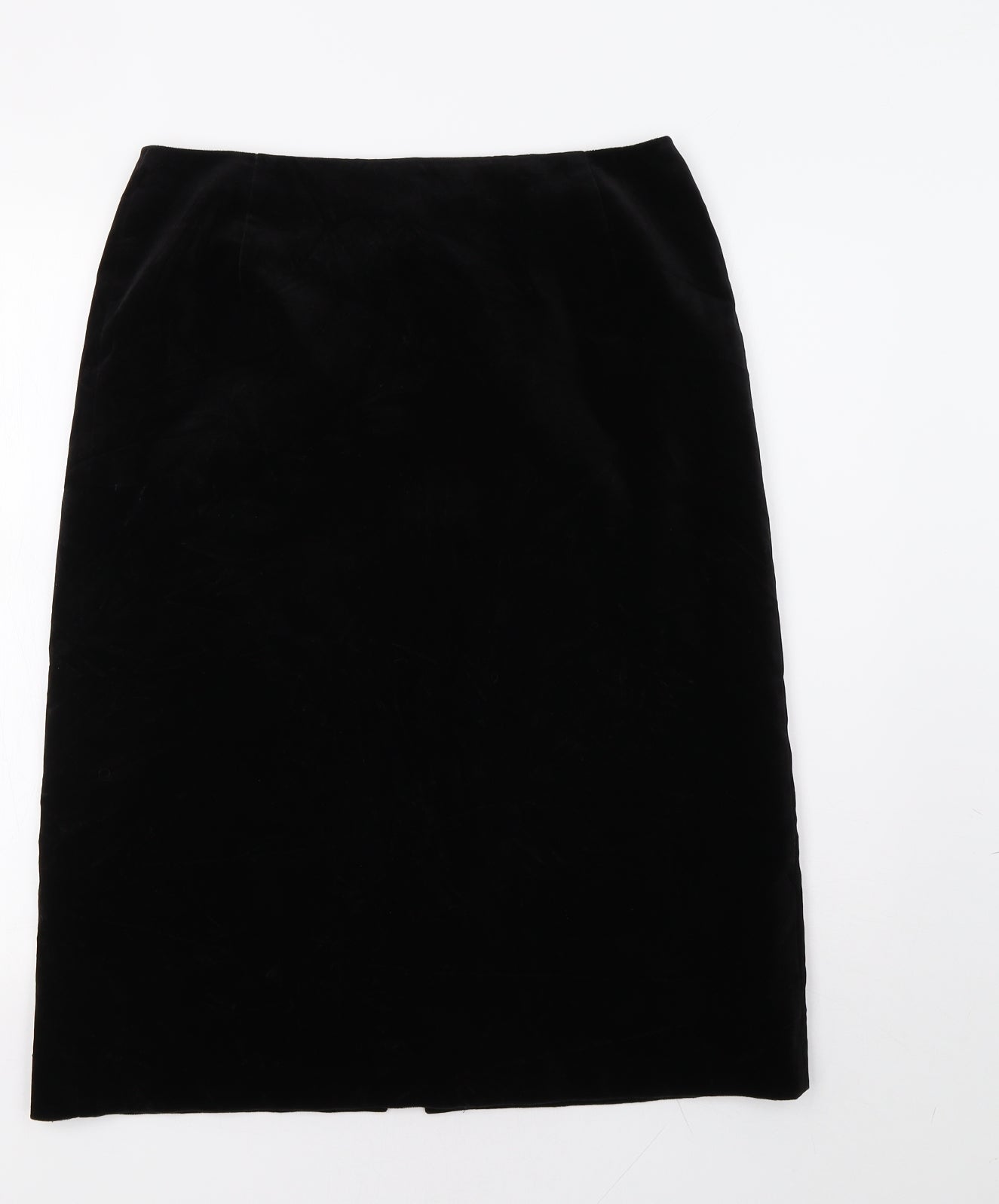 M&S Womens Black   Straight & Pencil Skirt Size 16