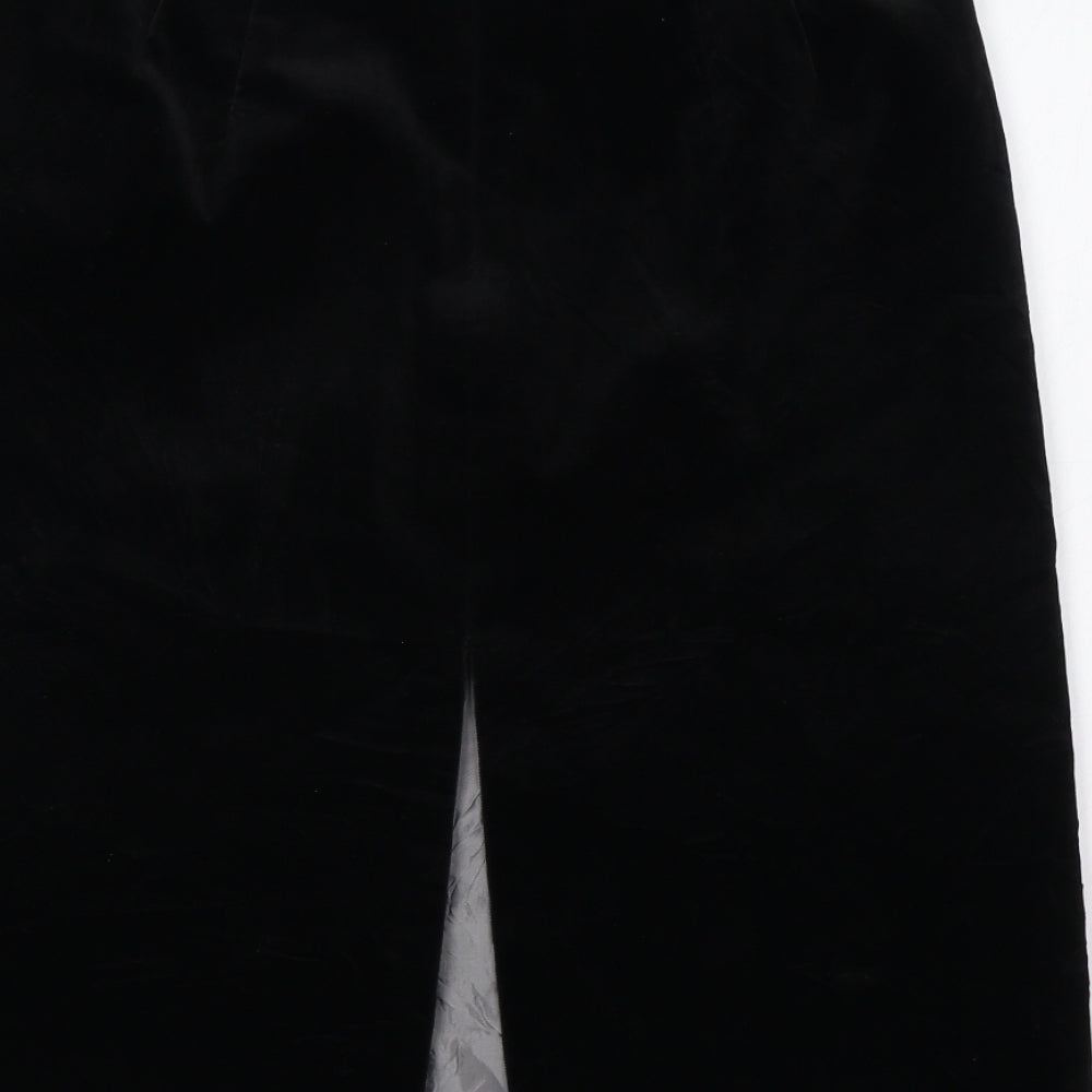 M&S Womens Black   Straight & Pencil Skirt Size 16