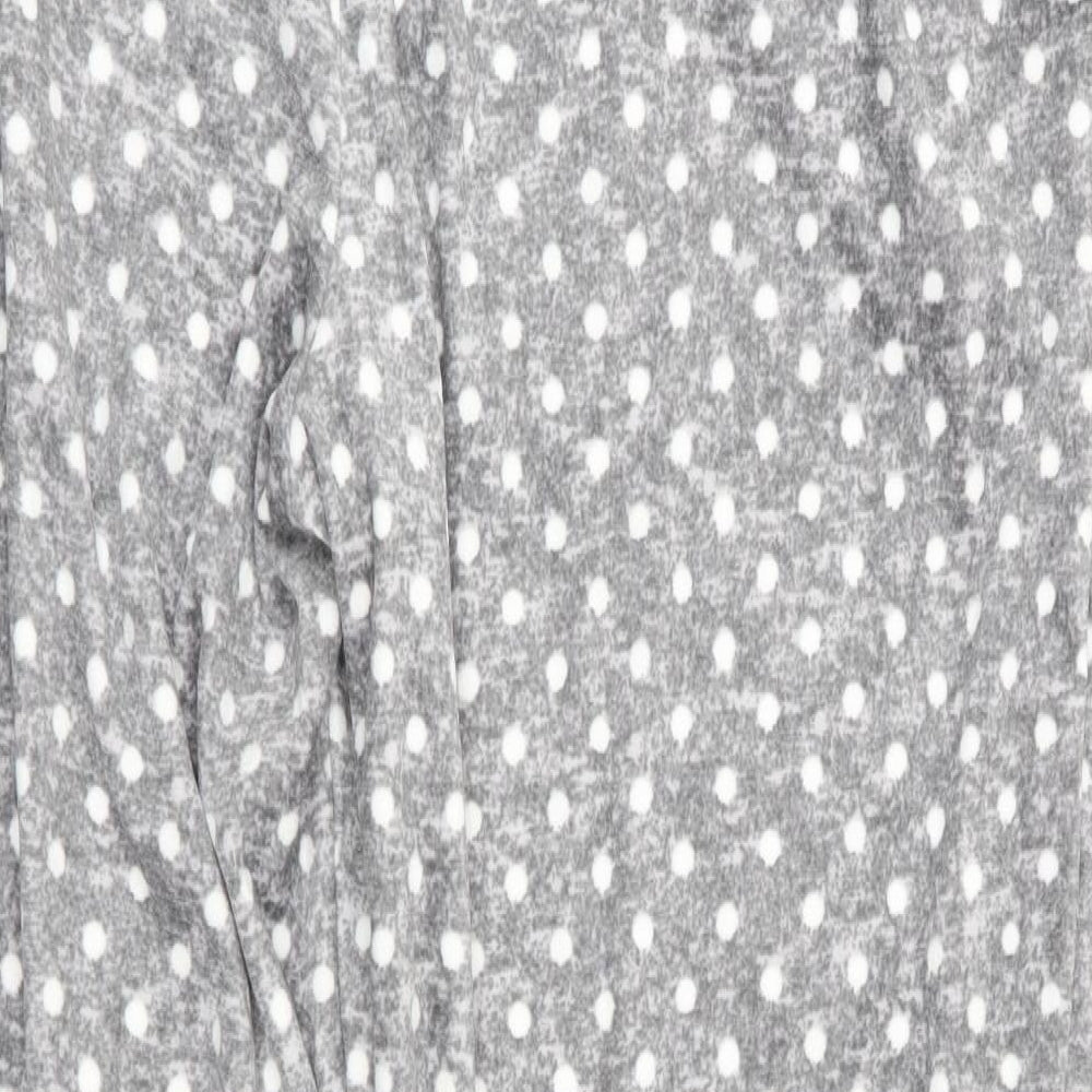 Jane & Bleecker Womens Grey Polka Dot   Pyjama Pants Size XL