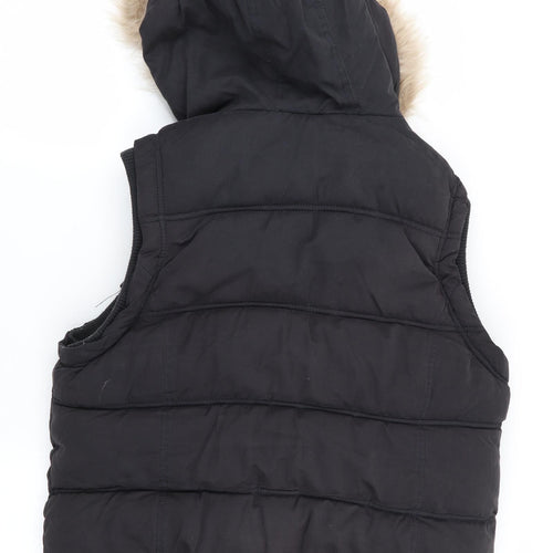 Hudson & Rose Womens Black   Gilet Waistcoat Size 18  - heavyweight