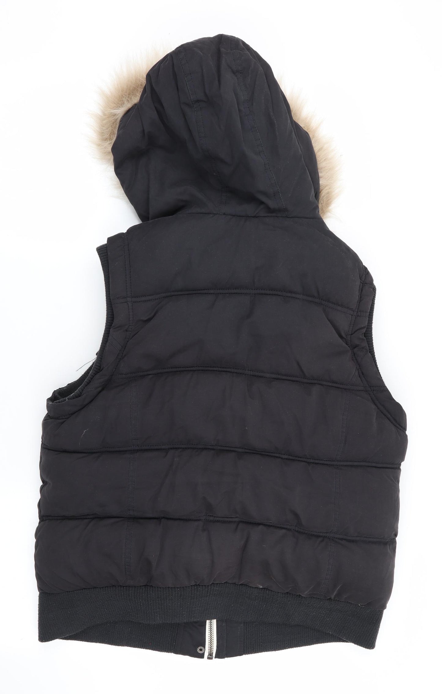 Hudson & Rose Womens Black   Gilet Waistcoat Size 18  - heavyweight