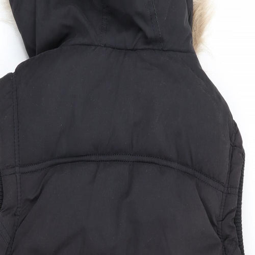 Hudson & Rose Womens Black   Gilet Waistcoat Size 18  - heavyweight