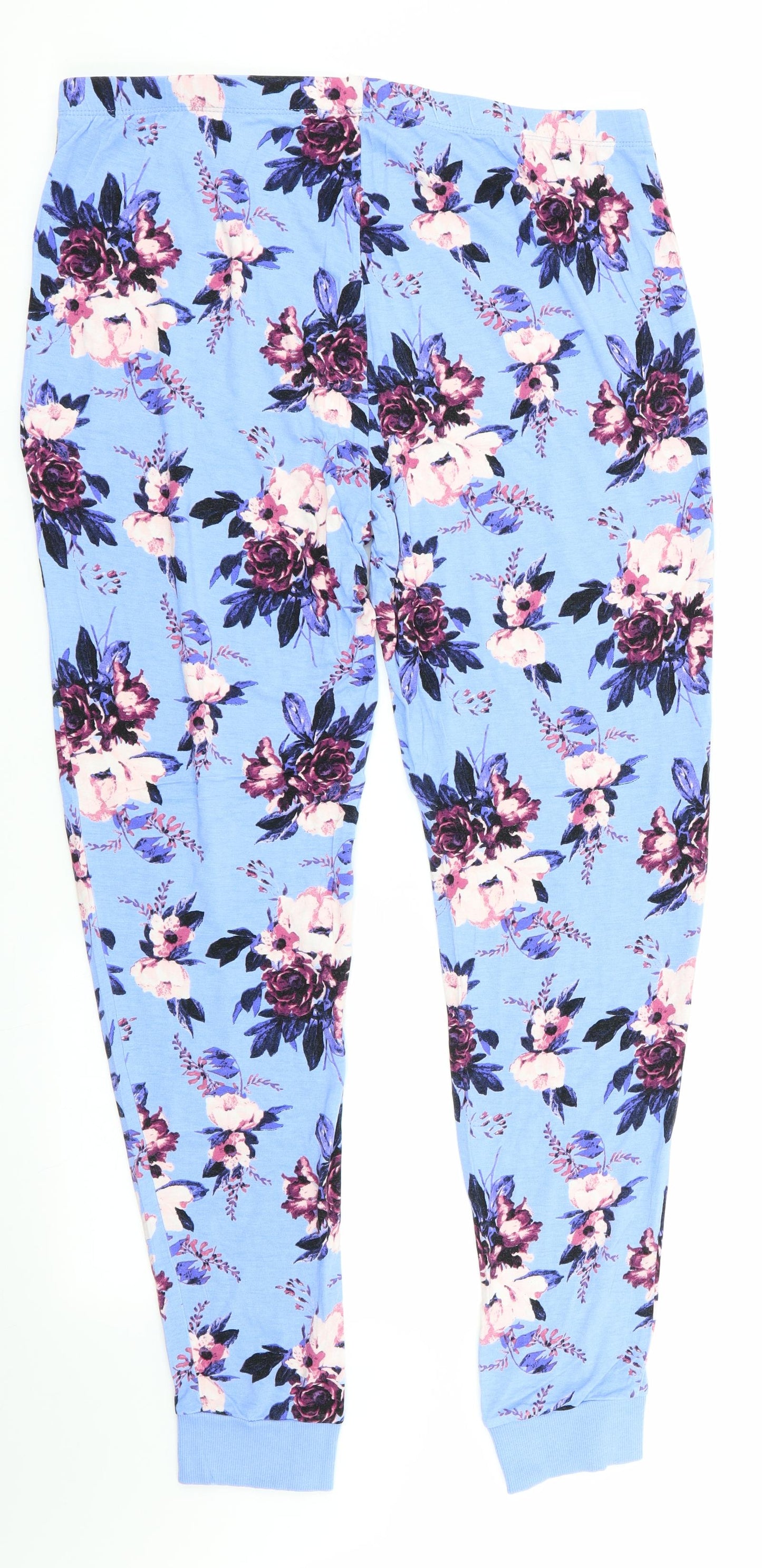 Preworn Womens Purple Floral   Pyjama Pants