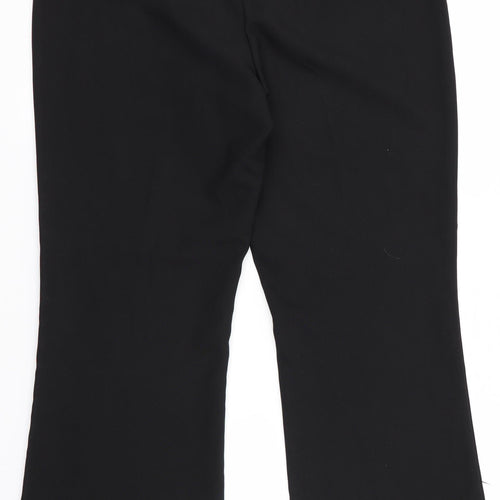 George Womens Black   Trousers  Size 14 L28.5 in