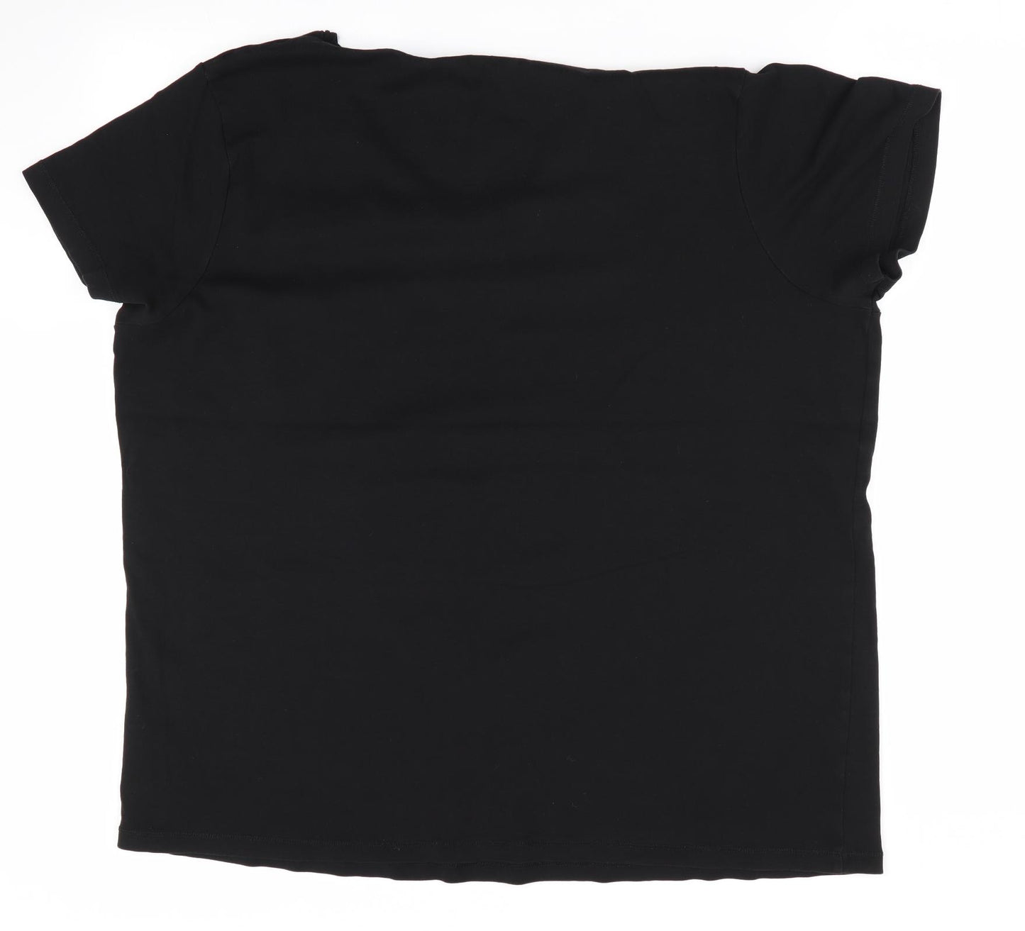Love Yours Womens Black   Basic T-Shirt Size 26