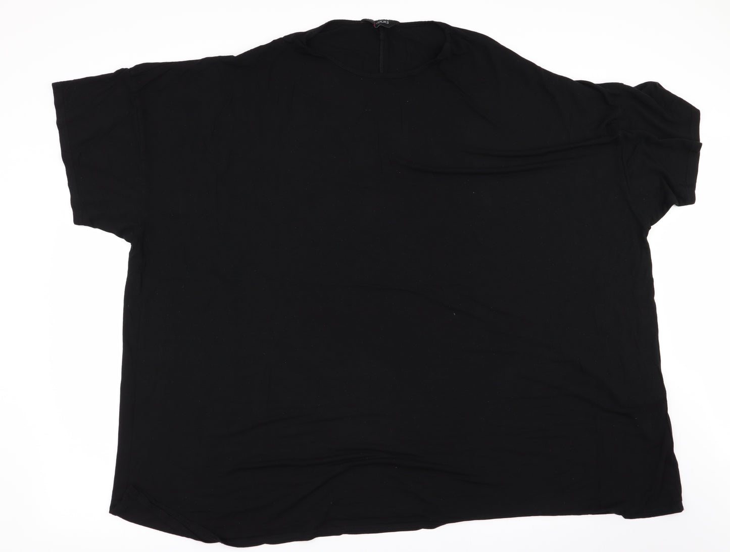 Love Yours Womens Black   Basic T-Shirt Size 26