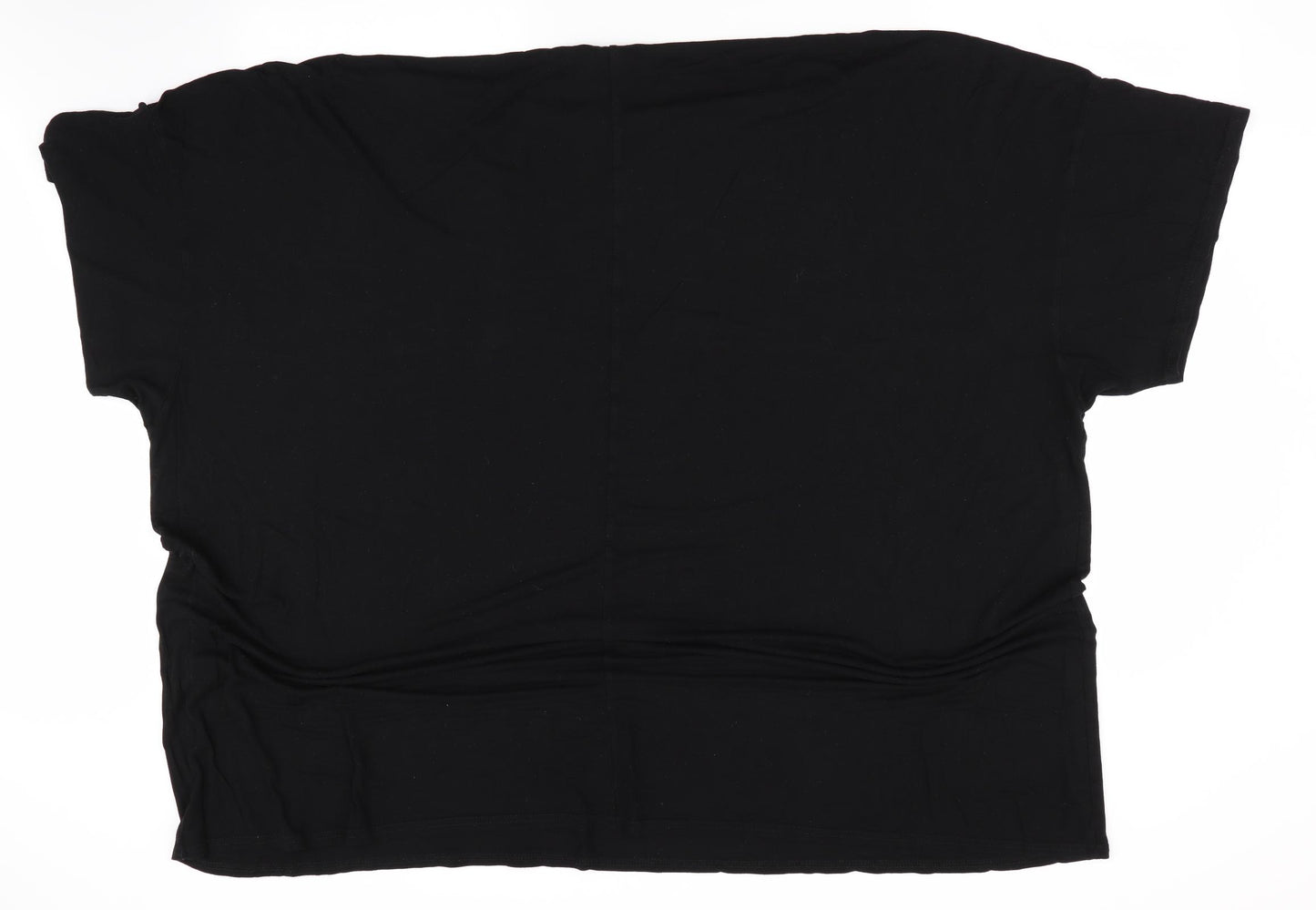 Love Yours Womens Black   Basic T-Shirt Size 26