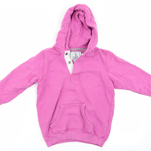 Lazy Jacks Girls Pink   Pullover Hoodie Size 5-6 Years