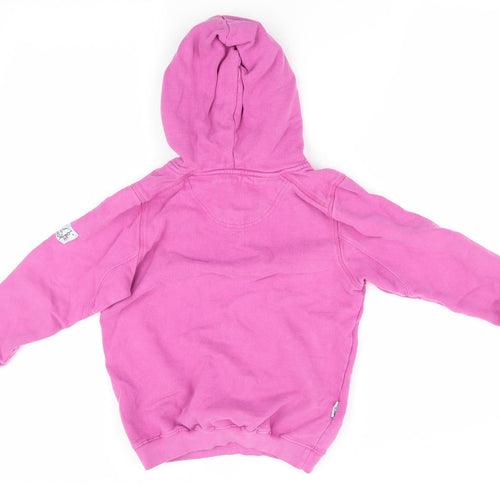 Lazy Jacks Girls Pink   Pullover Hoodie Size 5-6 Years