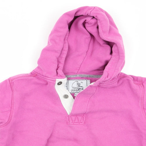 Lazy Jacks Girls Pink   Pullover Hoodie Size 5-6 Years