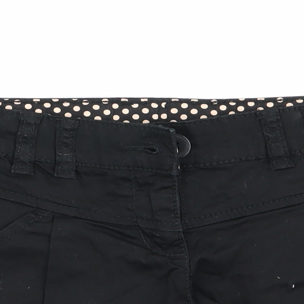 NEXT Girls Black   Hot Pants Shorts Size 6 Years
